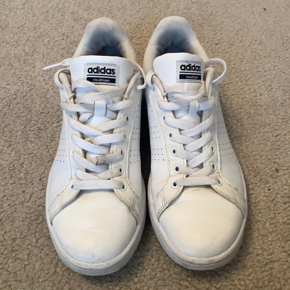 Cloud foam adidas sneakers(so comfy!) ; women’s 9; slightly worn